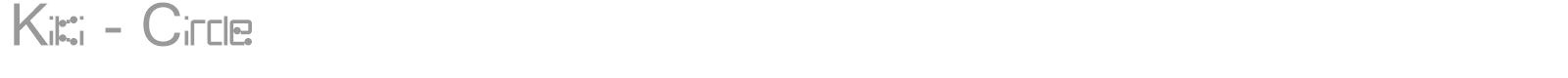 Kiki - Circle font preview